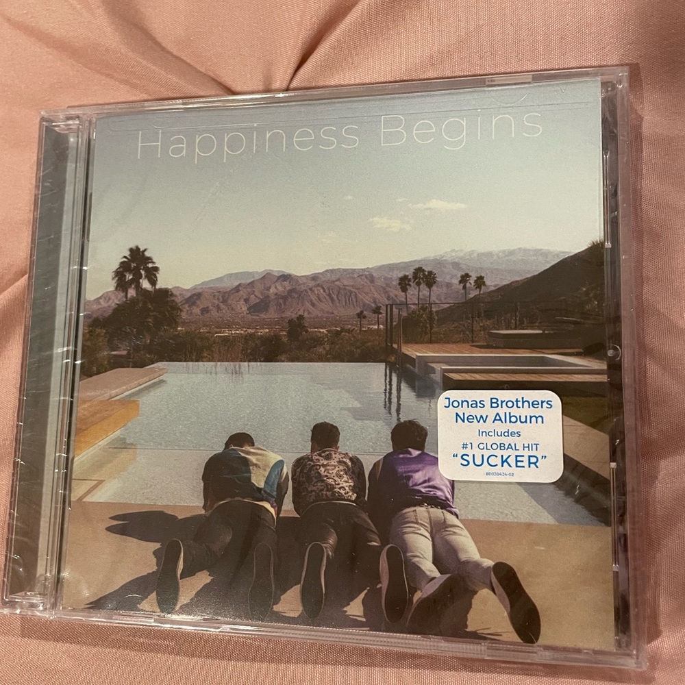 Jonas Brothers Happiness Begins CD NEW